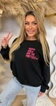 HAPPY GIRLS SWEAT BLACK