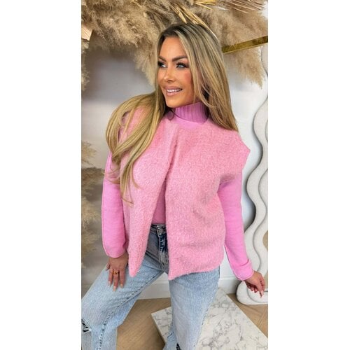 BASIC VILT GILET SWEETPINK