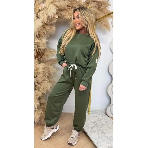 LIFE PERFECT SET ARMYGREEN