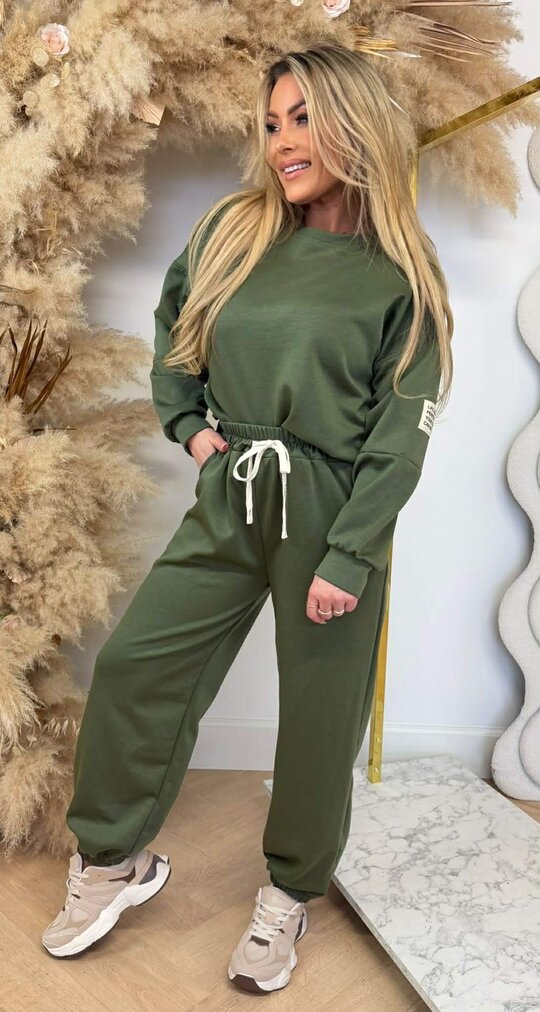 LIFE PERFECT SET ARMYGREEN