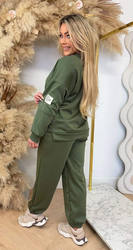 LIFE PERFECT SET ARMYGREEN