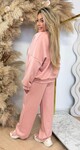ZIPPER COMFY SET PINK