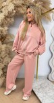 ZIPPER COMFY SET PINK