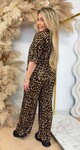 LEOPARD STRETCH SET 905 CAMEL *BIG LEO*