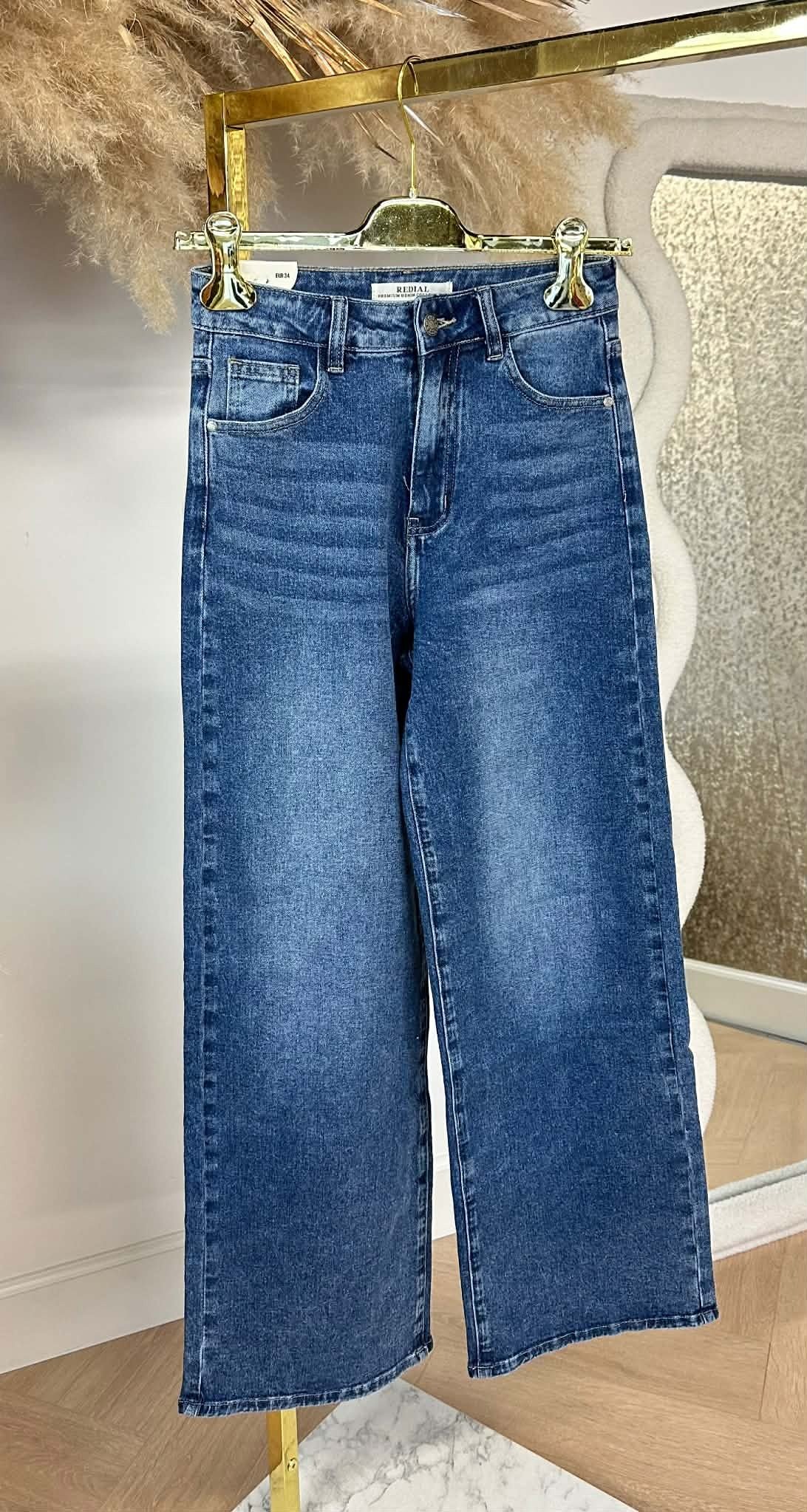 WIDE LEG JEANS REDIAL 9091-5 BLUE