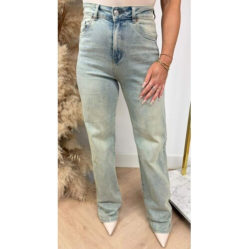 DIRTY WASHING STRAIGHT LEG JEANS 9379 DIRTY