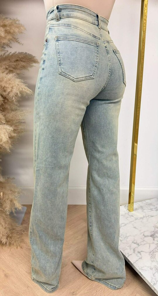 DIRTY WASHING STRAIGHT LEG JEANS 9379 DIRTY