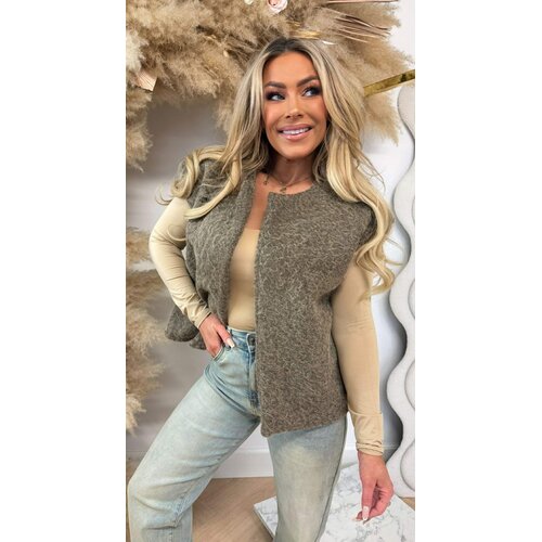 BASIC VILT GILET TAUPE