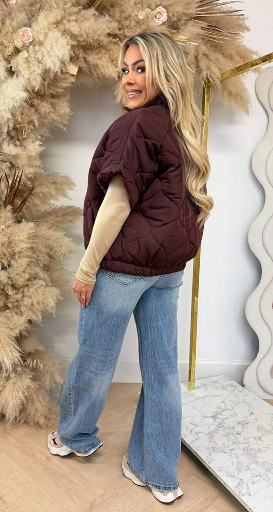 PUFFER BODYWARMER 1113/1137 BORDEAUX