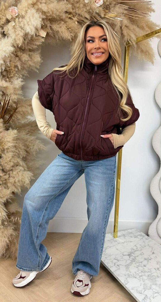 PUFFER BODYWARMER 1113/1137 BORDEAUX