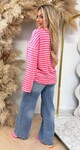 STRIPE LONGSLEEVE TEE PINK