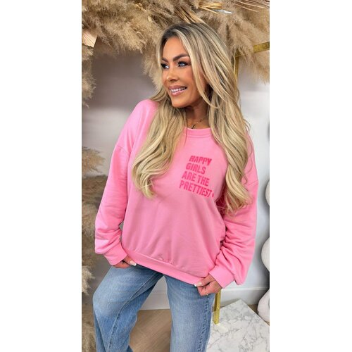 HAPPY GIRLS SWEAT PINK