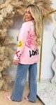 GRAFFI SMILE BLAZER PINK