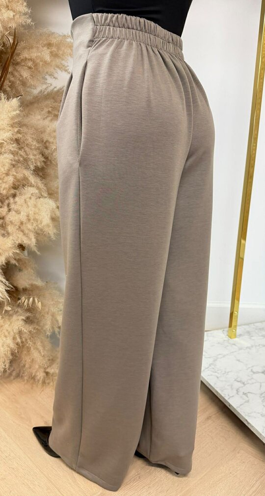 STRETCH PANTALON TAUPE