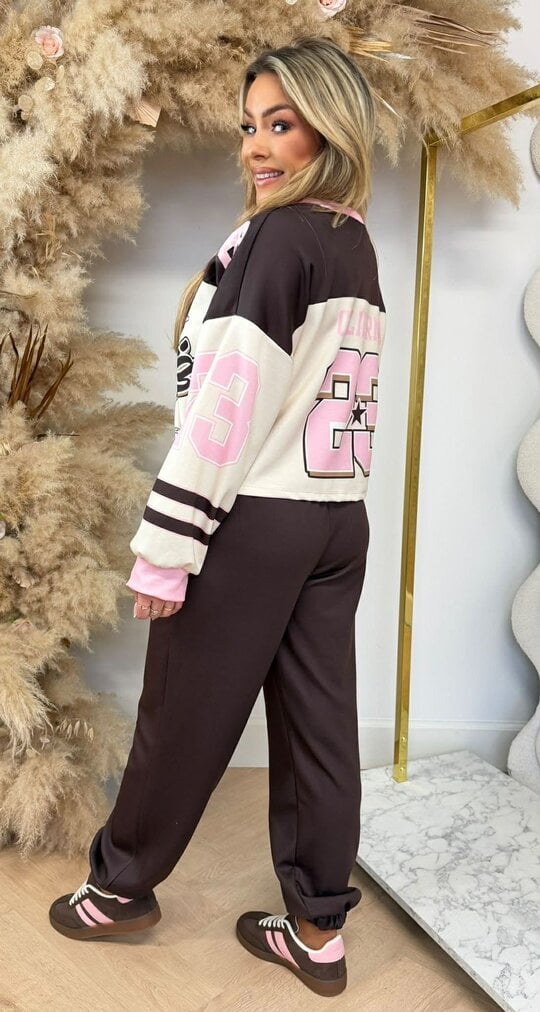 CALIFORNIA ATHLETIC 23 SET CHOCO