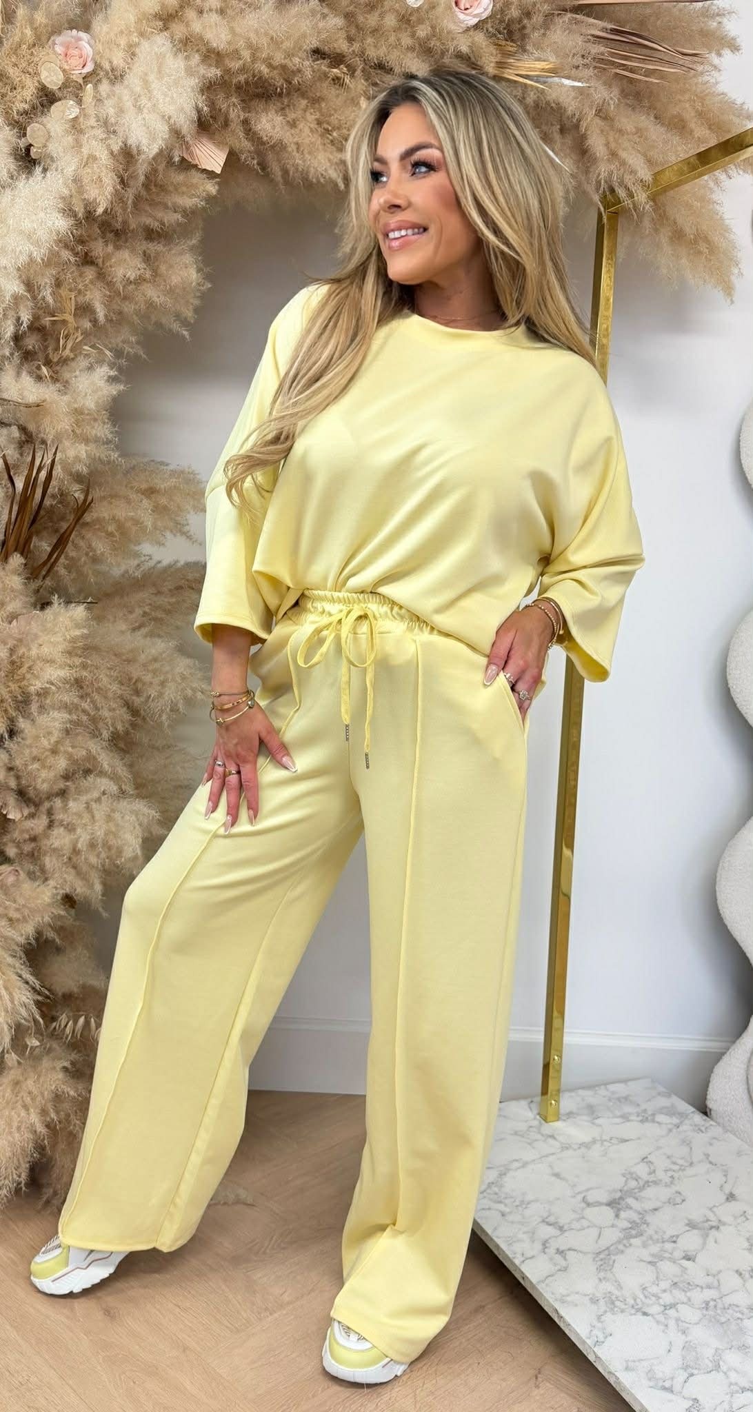 SARAH 2 PIECE SET YELLOW