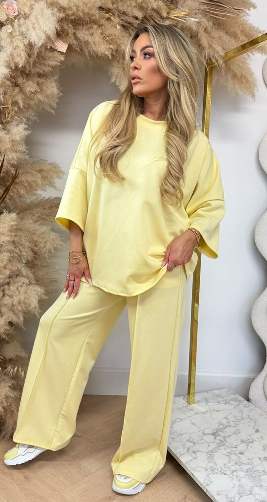 SARAH 2 PIECE SET YELLOW