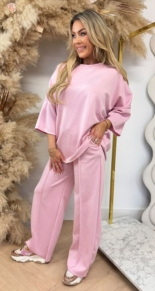 SARAH 2 PIECE SET PINK