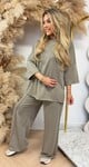 SARAH 2 PIECE SET TAUPE