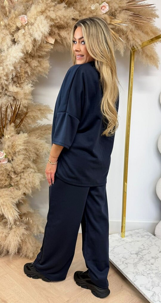 SARAH 2 PIECE SET NAVY