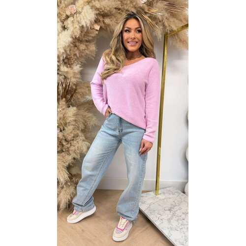 MINDY SOFT V TOP PINK MINDY SOFT V TOP PINK