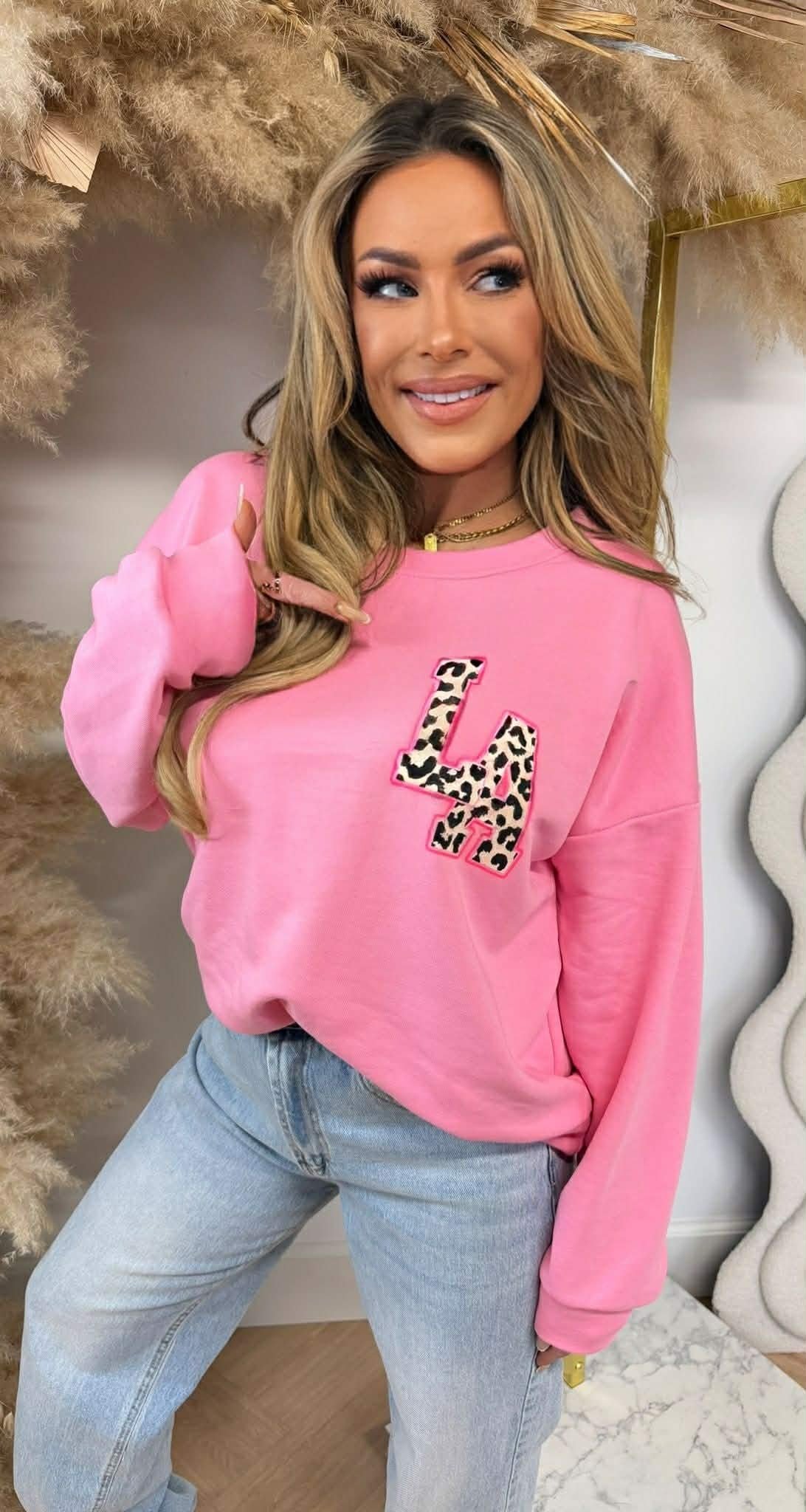 PANTER LA SWEAT PINK