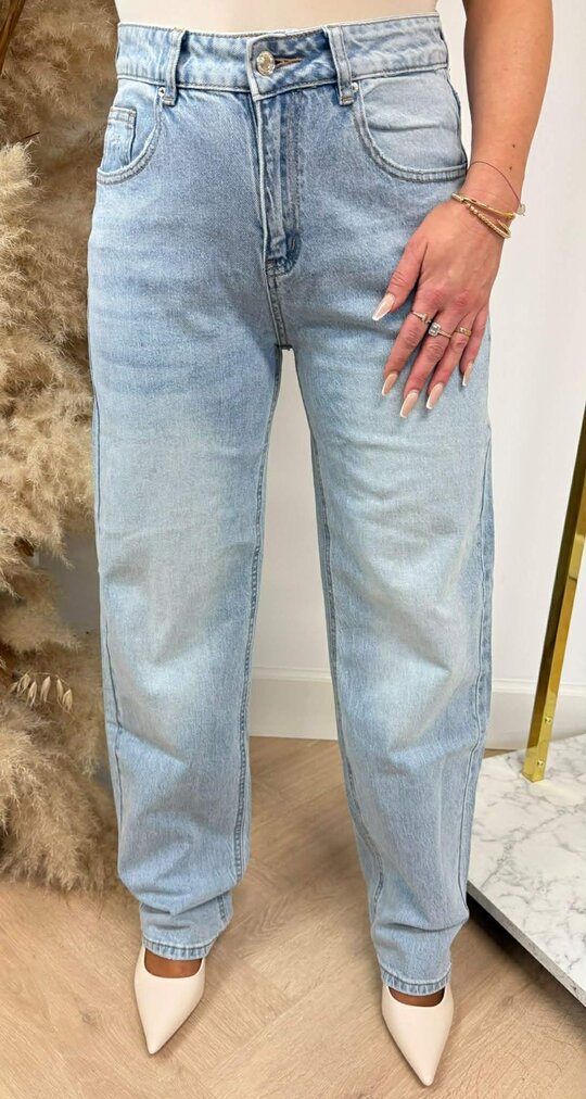 VIRAL GLITTER POCKET JEANS T63-3 DENIMBLUE