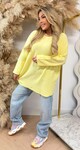 KIMMY SOFT LONG TOP YELLOW