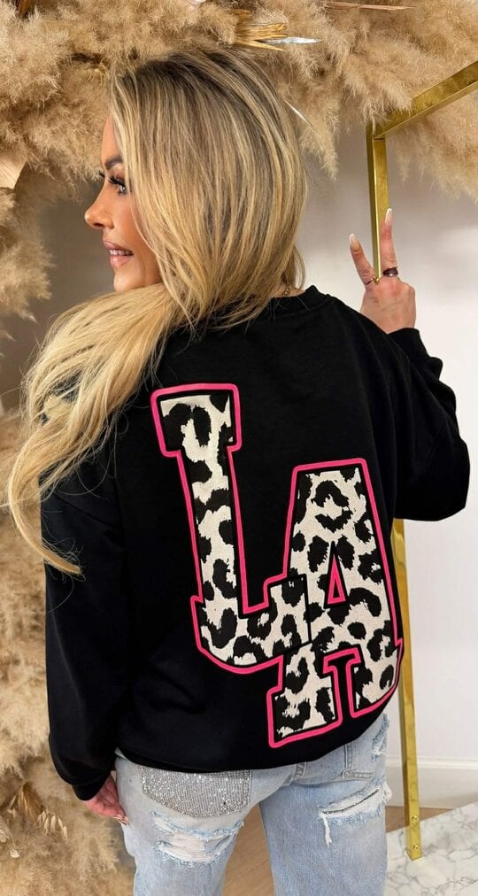 PANTER LA SWEAT BLACK