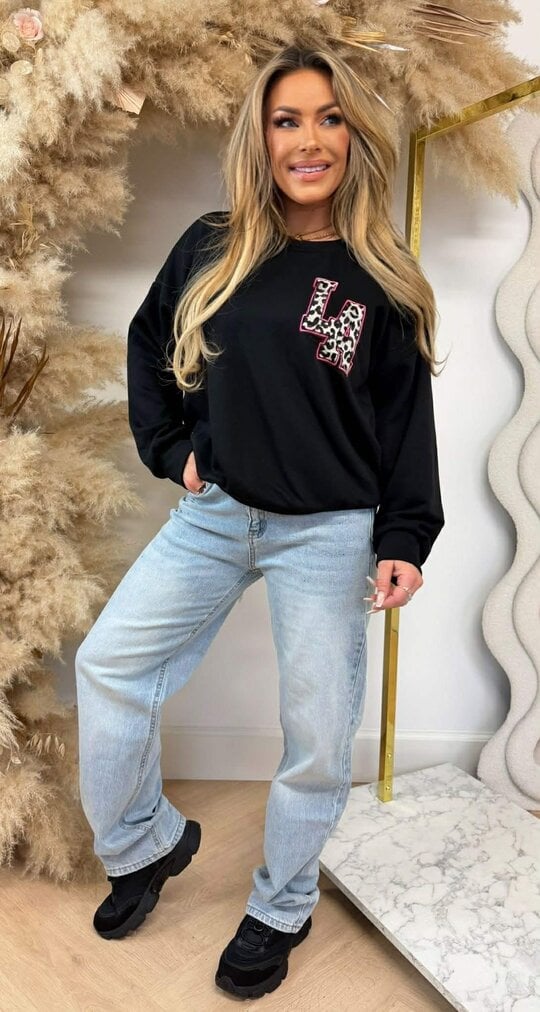 PANTER LA SWEAT BLACK