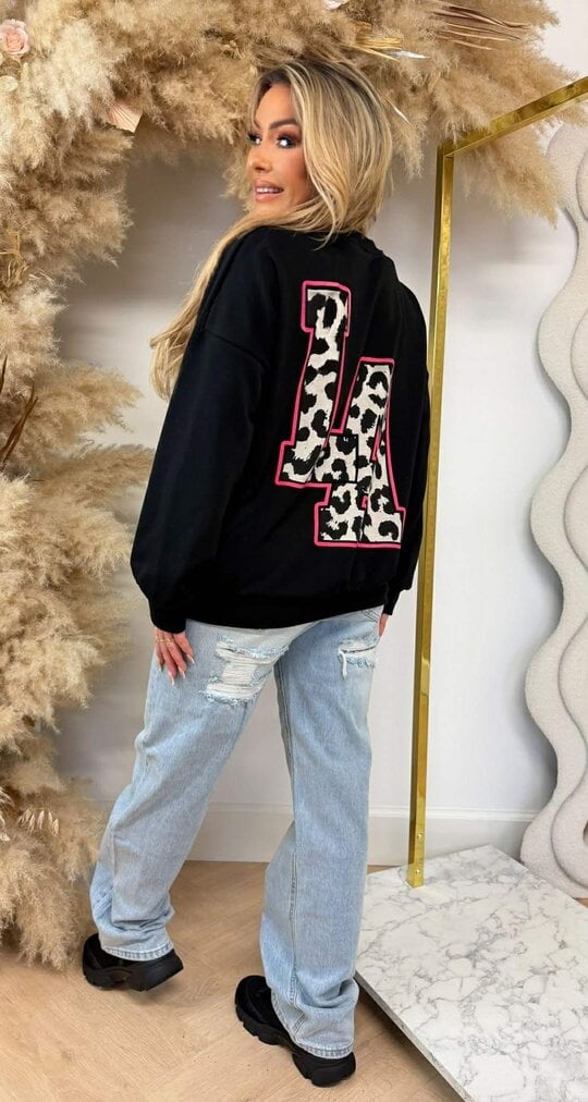 PANTER LA SWEAT BLACK