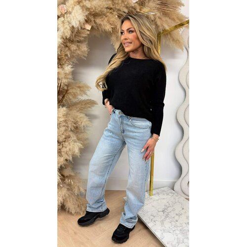 ROUND NECK TOP BLACK ROUND NECK TOP BLACK