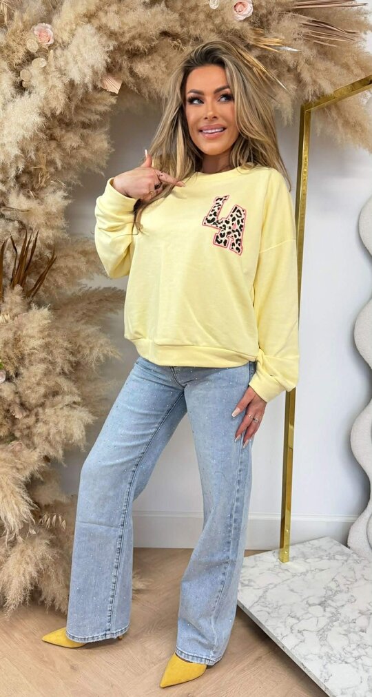 PANTER LA SWEAT YELLOW