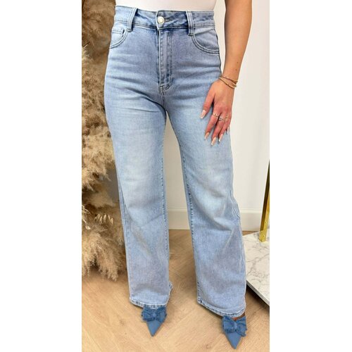 FLARED FULL LENGTH JEANS 339-11 DENIMBLUE FLARED FULL LENGTH JEANS 339-11 DENIMBLUE