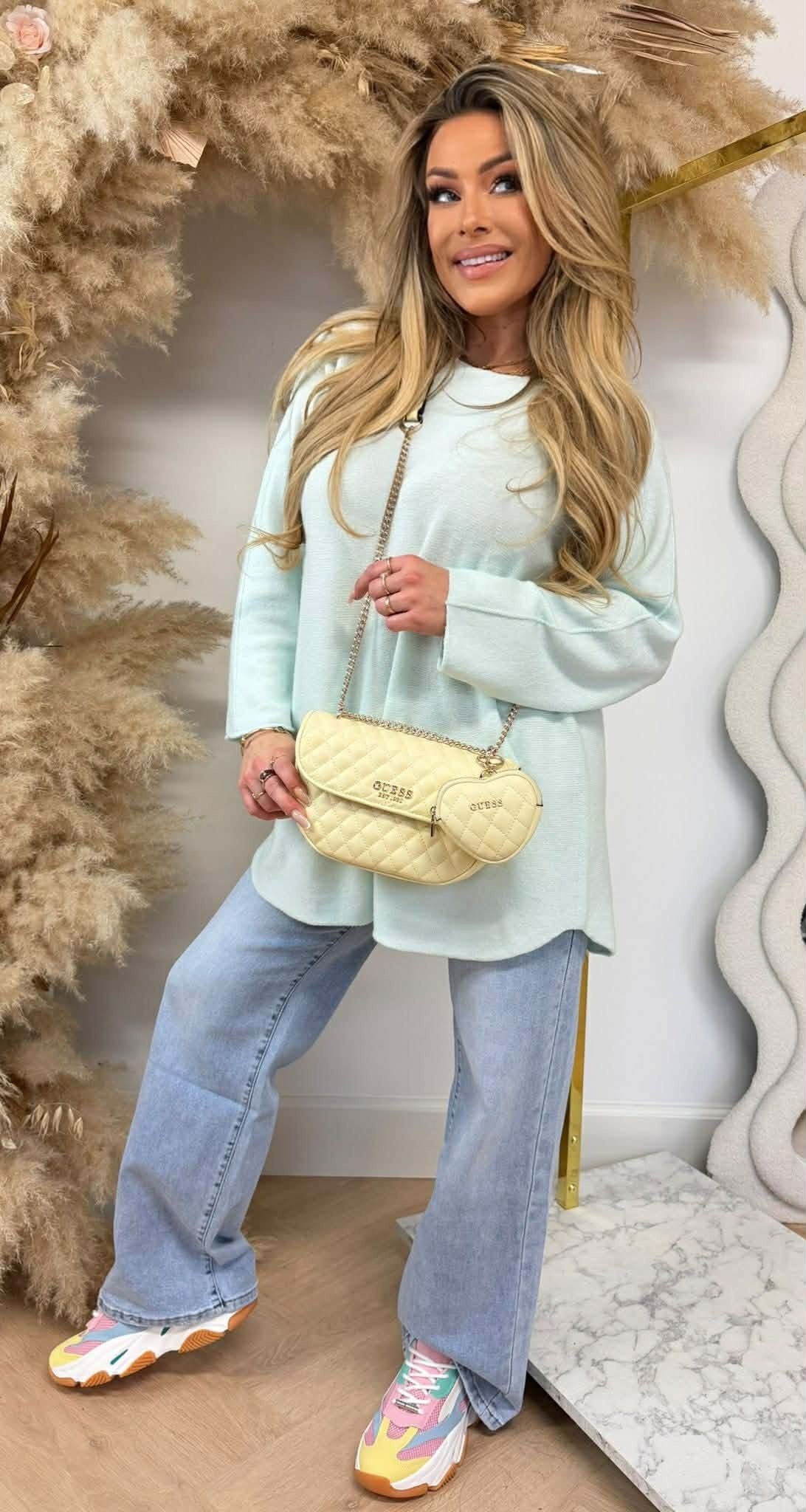 KIMMY SOFT LONG TOP MINT KIMMY SOFT LONG TOP MINT