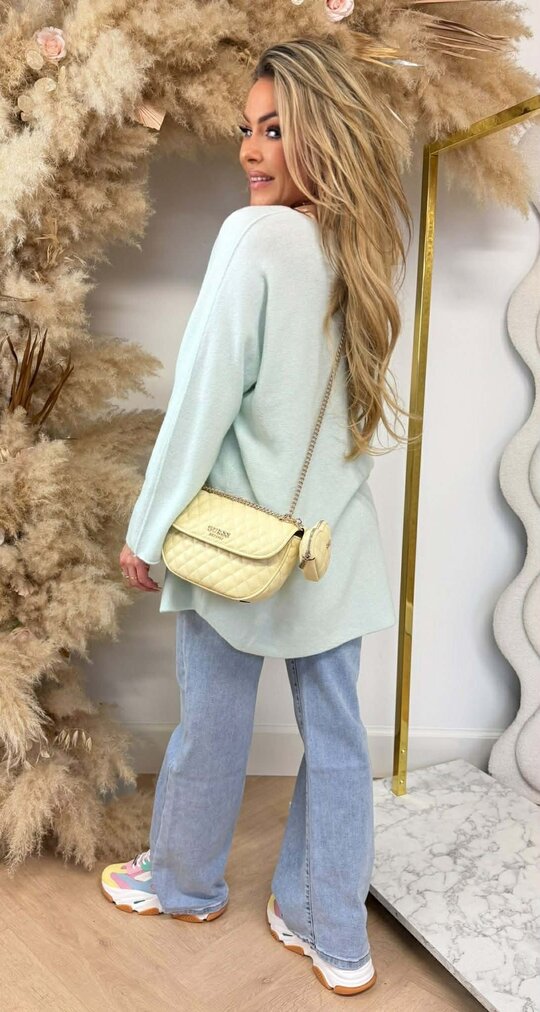 KIMMY SOFT LONG TOP MINT
