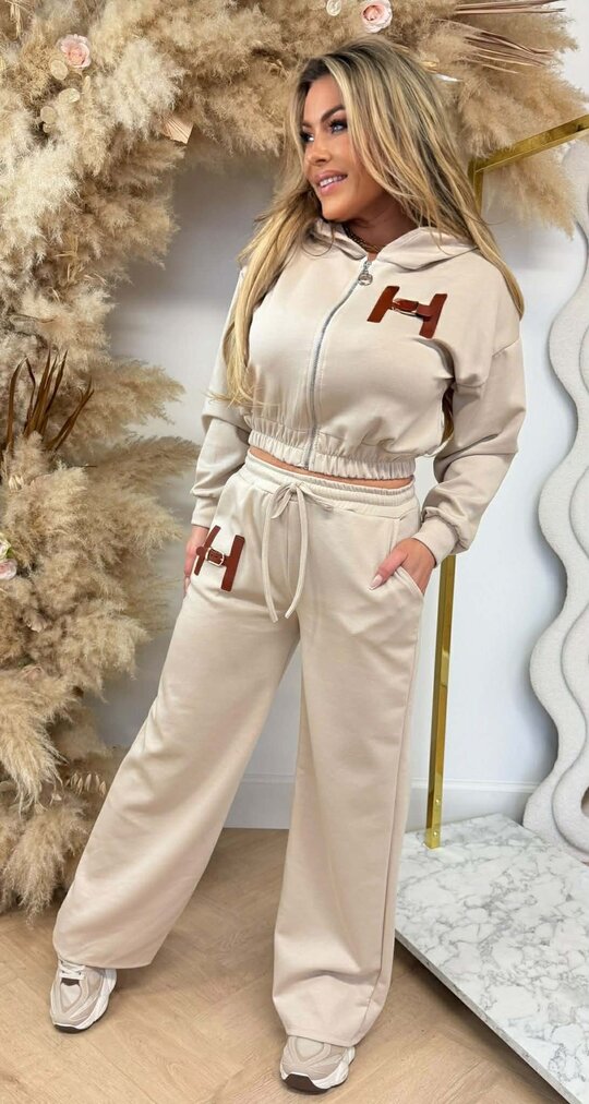 H BELT LOGO SET BEIGE H BELT LOGO SET BEIGE