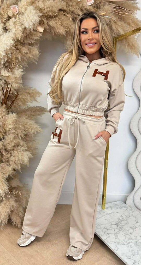 H BELT LOGO SET BEIGE H BELT LOGO SET BEIGE