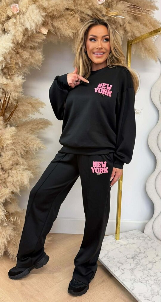 CITY NEW YORK SET BLACK