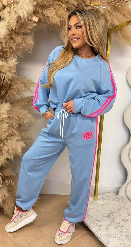 FASHIONISTA STRIPE SET ICEBLUE