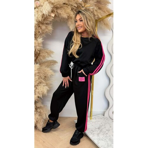 FASHIONISTA STRIPE SET BLACK