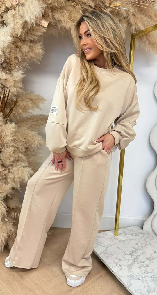 MARISKA EMBLEEM SET BEIGE MARISKA EMBLEEM SET BEIGE