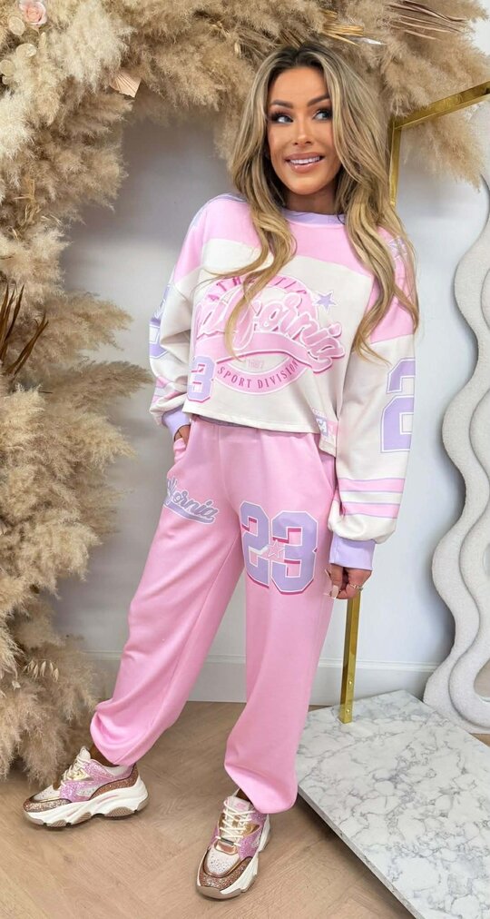 CALIFORNIA ATHLETIC 23 SET LIGHTPINK CALIFORNIA ATHLETIC 23 SET LIGHTPINK