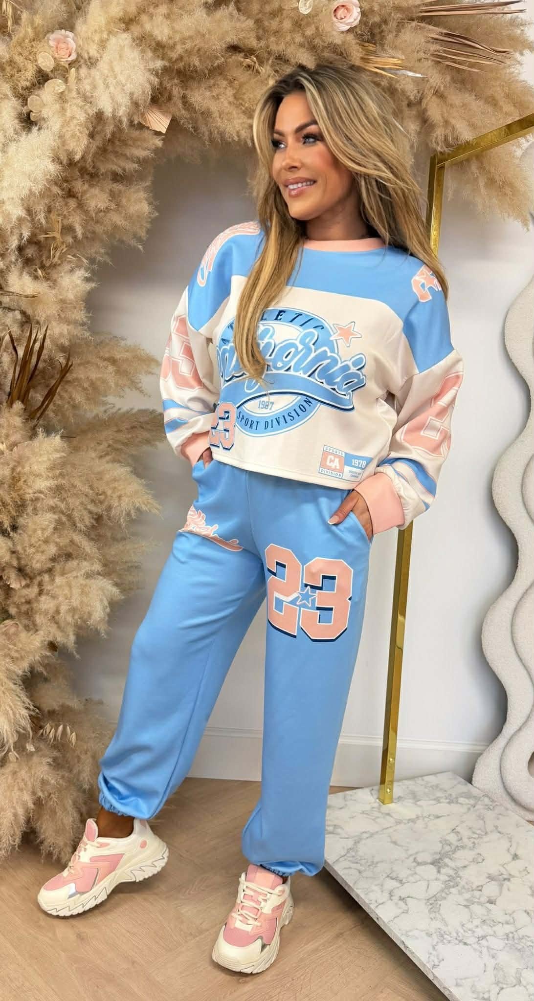 CALIFORNIA ATHLETIC 23 SET BLUE