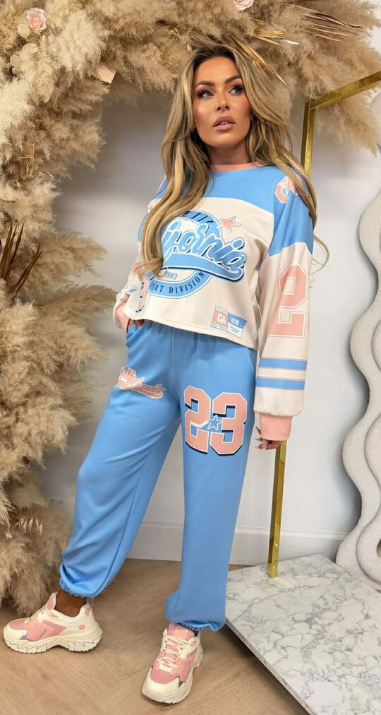 CALIFORNIA ATHLETIC 23 SET BLUE CALIFORNIA ATHLETIC 23 SET BLUE