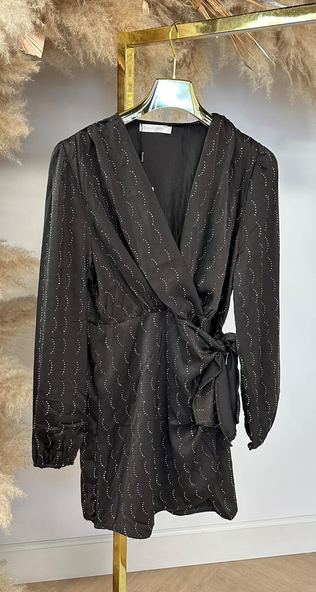 GLITTER DRESS 5360 CHOCO