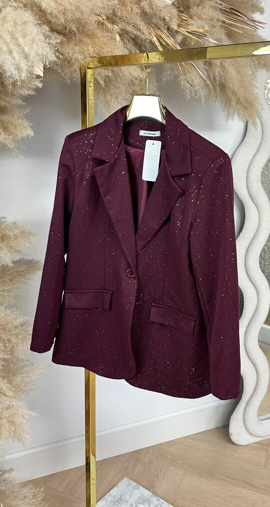 PERFECT BLAZER BURGUNDY