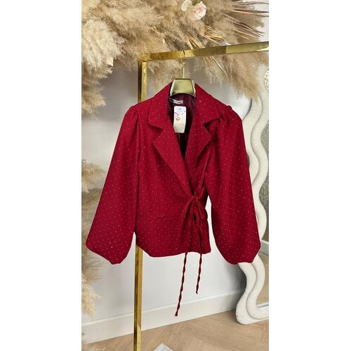 STRIK DIAMOND BLAZER RED