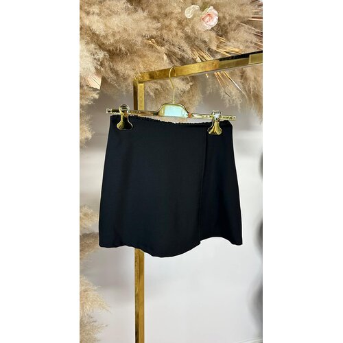 OVERSLAG SKORT BLACK