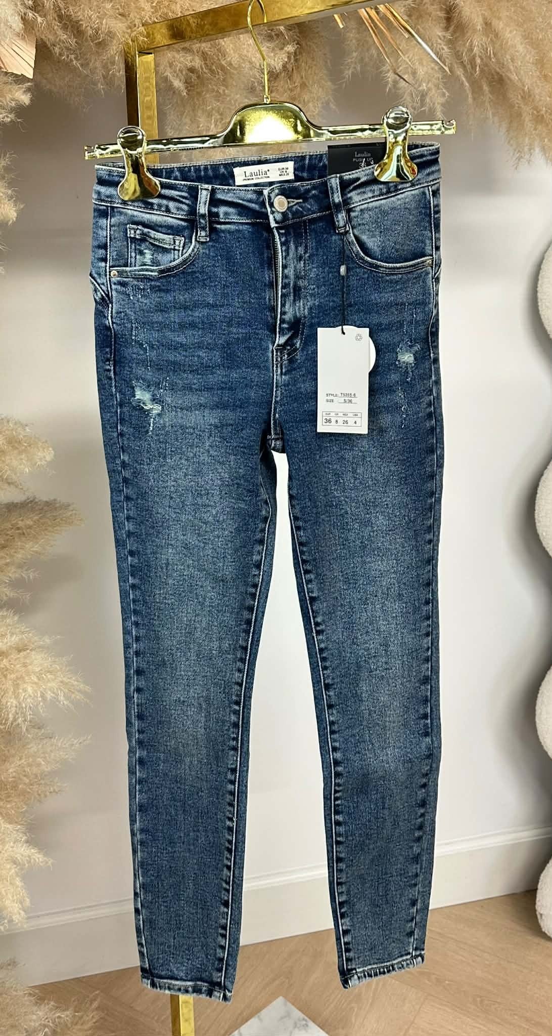 DESTROYED SKINNY JEANS 5355-6